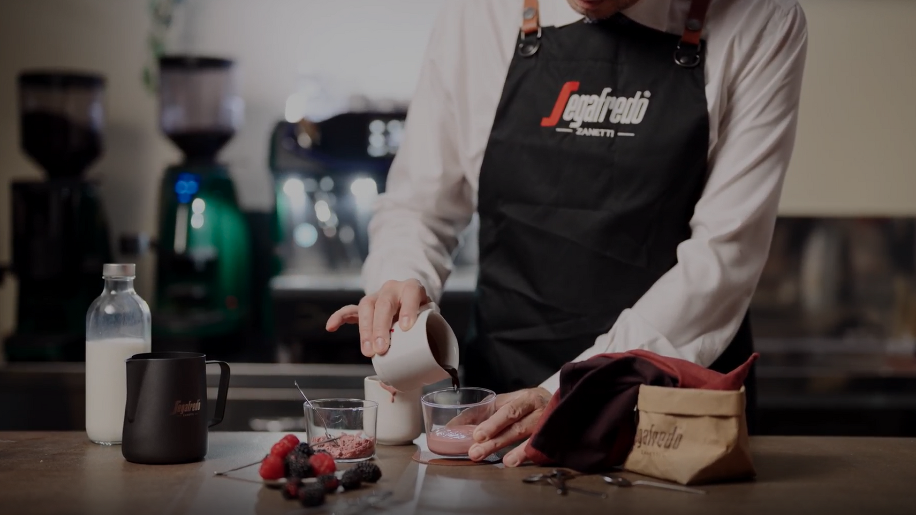 Barista Segafredo en cuisine