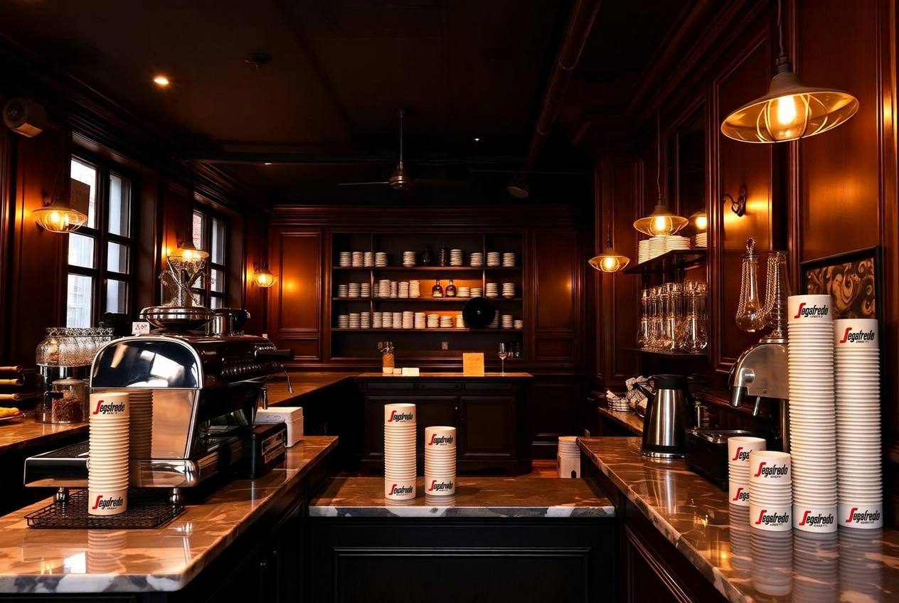 Café-restaurant équipé Segafredo